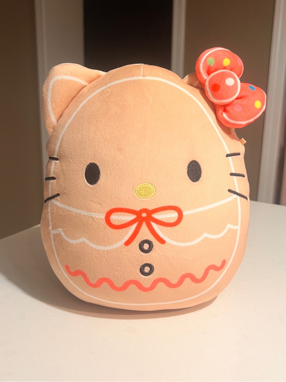 Squishmallows Hello Kitty Gingerbread Plush
